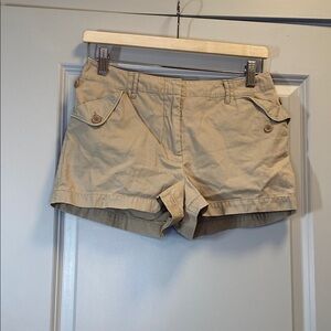 Armani Exchange Tan Women's Cargo Shorts
